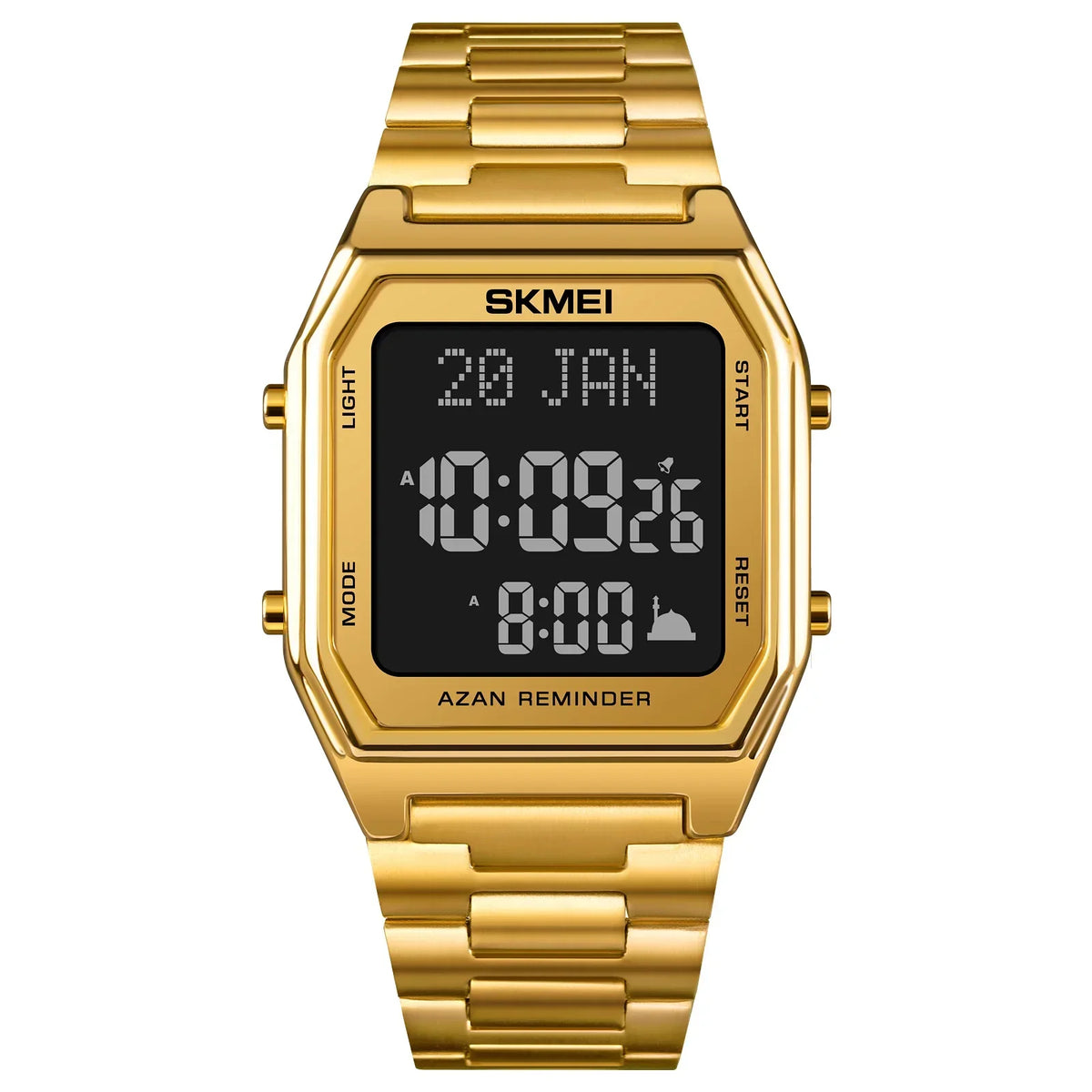 Islamic Watch - SKMEI 1763 Sport Waterproof Digital Wristwatch for Men