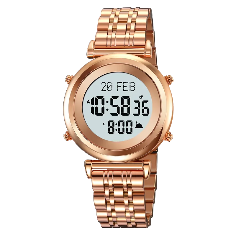 Islamic Watch - SKMEI 2139 Muslim Azan Digital Watch with Qibla Compass
