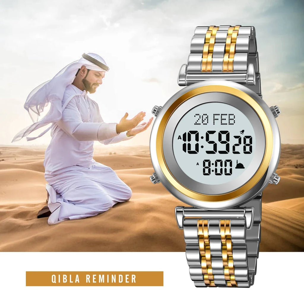 Islamic Watch - SKMEI 2139 Muslim Azan Digital Watch with Qibla Compass