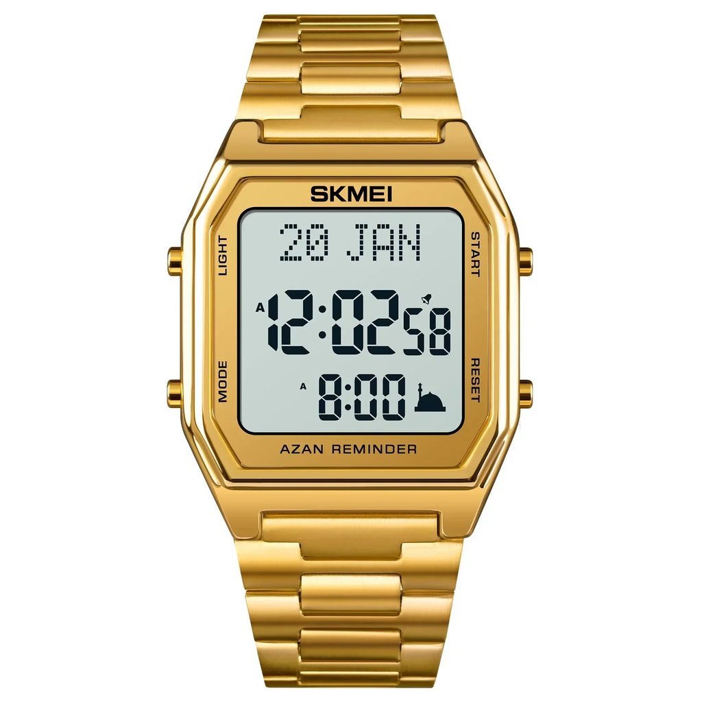 Islamic Watch - SKMEI 1763 Sport Waterproof Digital Wristwatch for Men