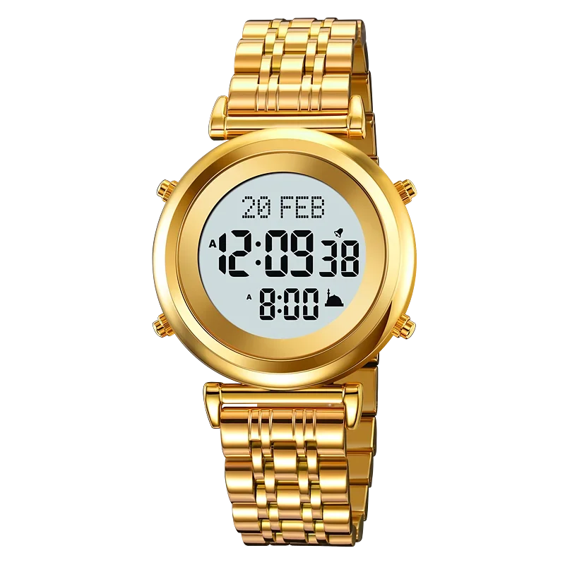 Islamic Watch - SKMEI 2139 Muslim Azan Digital Watch with Qibla Compass