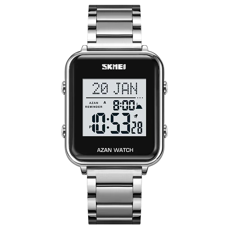 Islamic Watch - SKMEI Light Display Muslim Azan Digital Watch