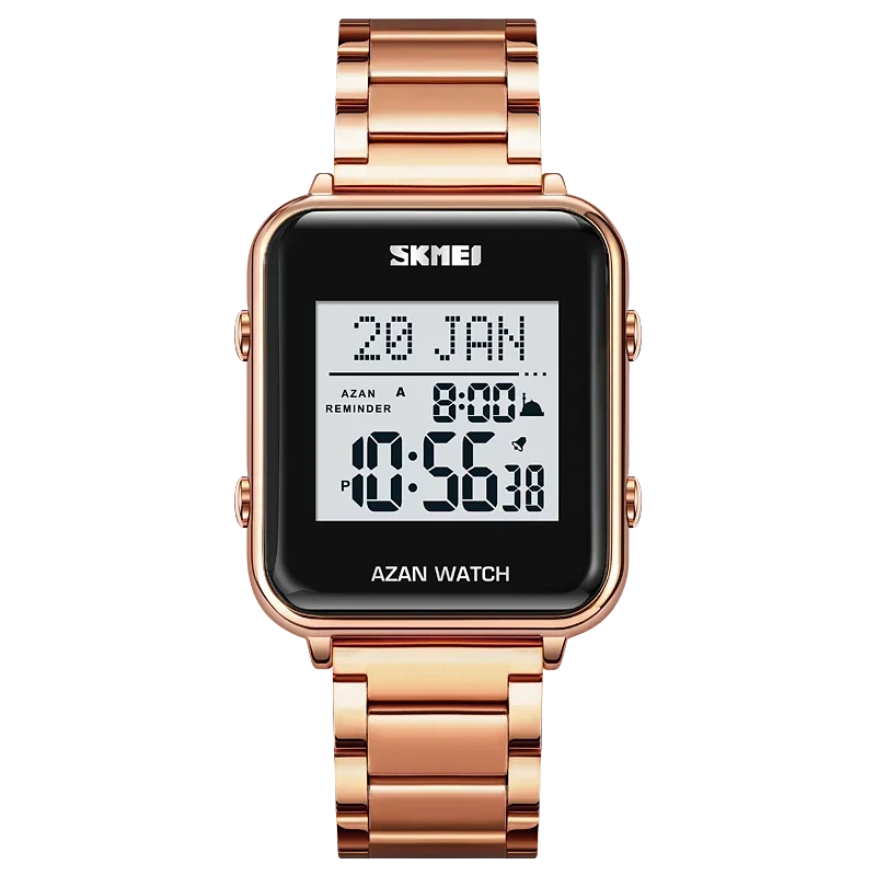 Islamic Watch - SKMEI Light Display Muslim Azan Digital Watch