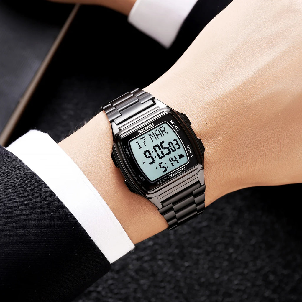 Islamic Watch - SKMEI 2240 Time Reminder Wristwatch for All