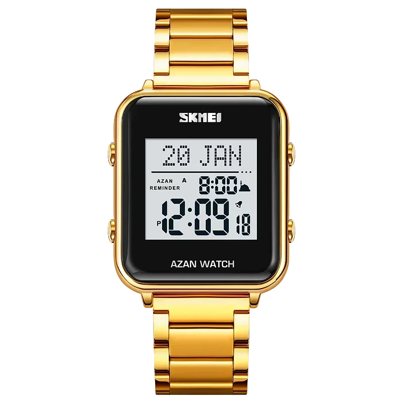 Islamic Watch - SKMEI Light Display Muslim Azan Digital Watch