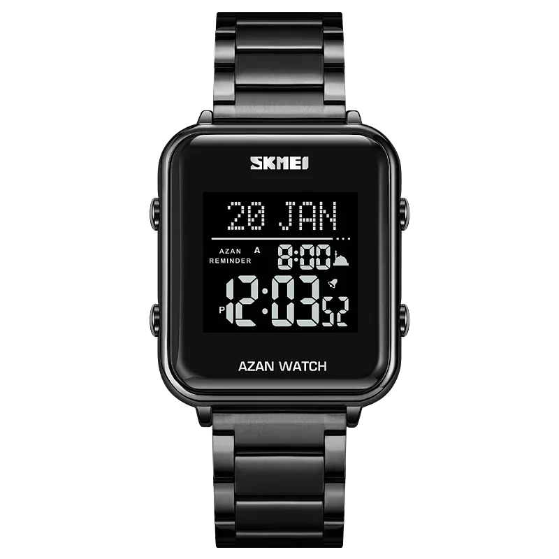 Islamic Watch - SKMEI Light Display Muslim Azan Digital Watch