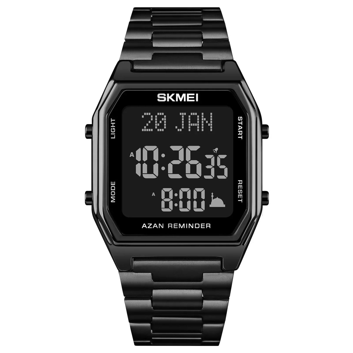 Islamic Watch - SKMEI 1763 Sport Waterproof Digital Wristwatch for Men