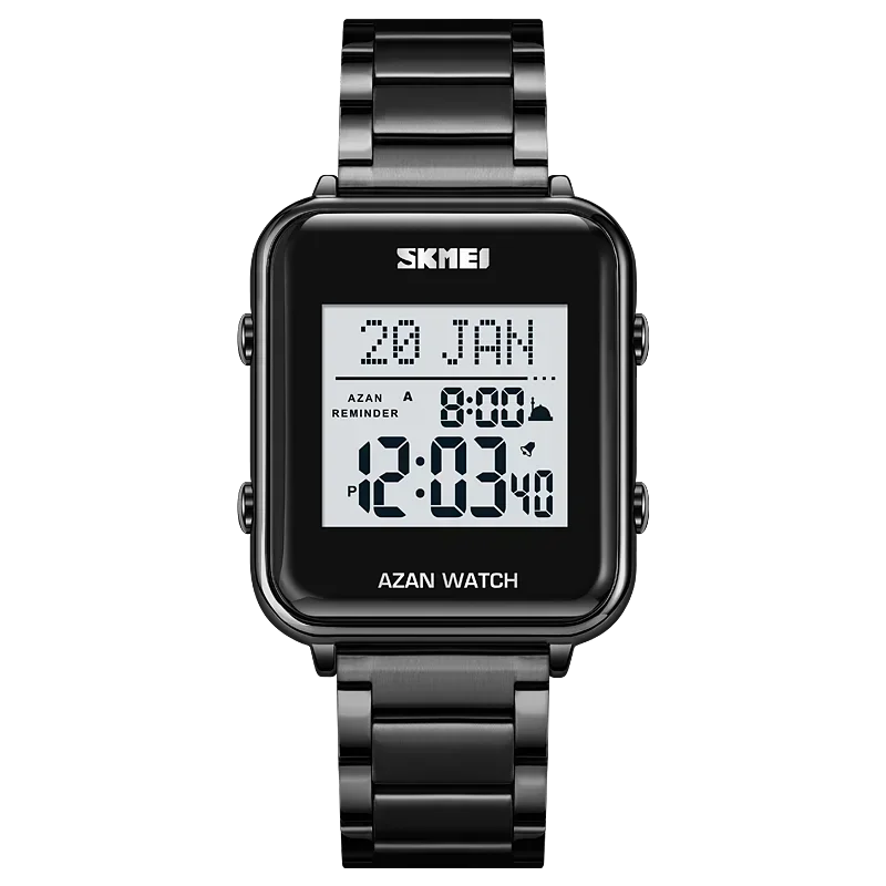 Islamic Watch - SKMEI Light Display Muslim Azan Digital Watch