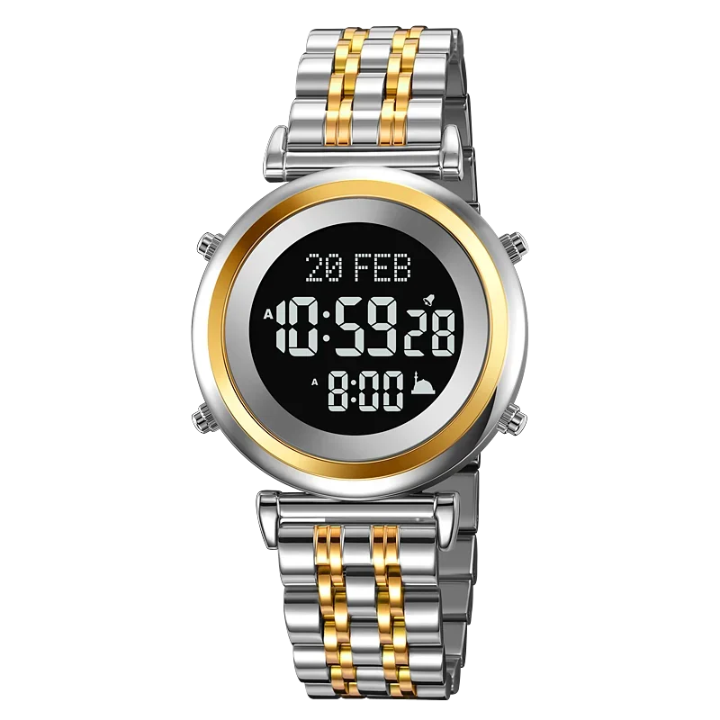 Islamic Watch - SKMEI 2139 Muslim Azan Digital Watch with Qibla Compass
