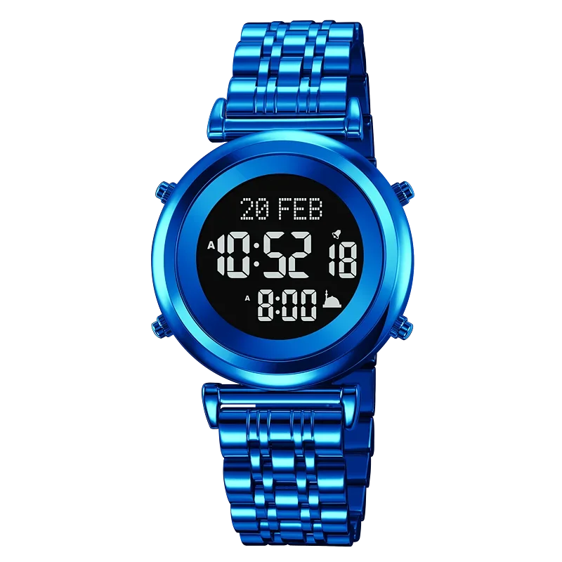 Islamic Watch - SKMEI 2139 Muslim Azan Digital Watch with Qibla Compass