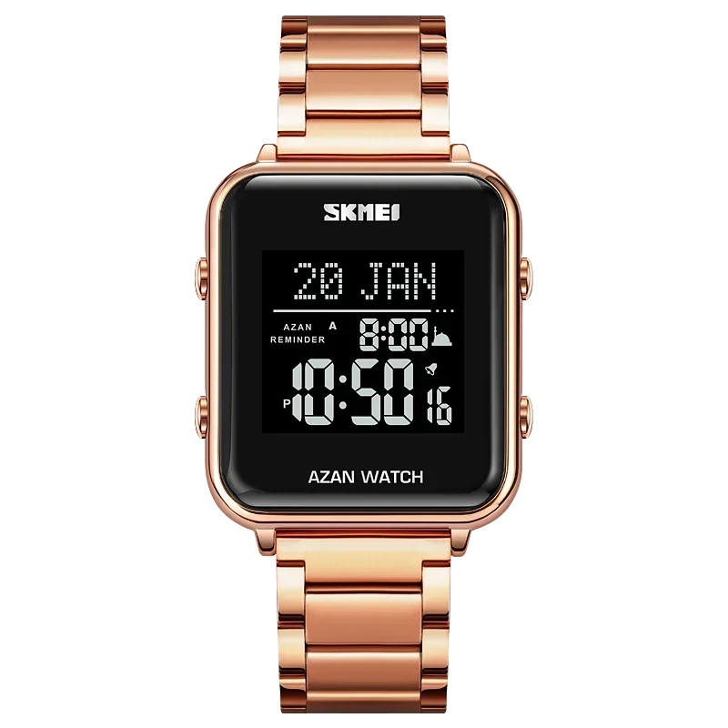 Islamic Watch - SKMEI Light Display Muslim Azan Digital Watch