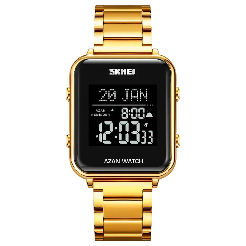 Islamic Watch - SKMEI Light Display Muslim Azan Digital Watch