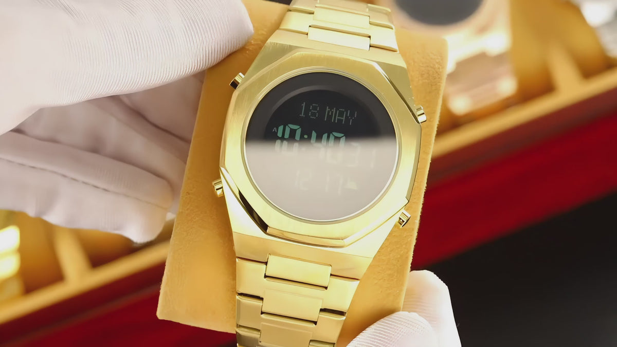 Islamic Watch - SKMEI 2069 Prayer Time & Qibla Compass Men's Wristwatch
