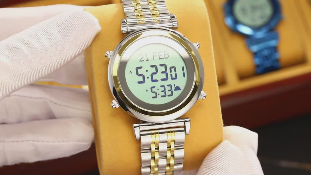 Islamic Watch - SKMEI 2139 Muslim Azan Digital Watch with Qibla Compass